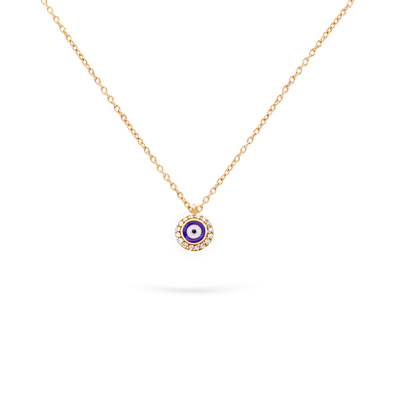 Evil Eye | Diamond Pendant | 0.12 Cts. | 14K Gold Gilda by Gradiva Inc.