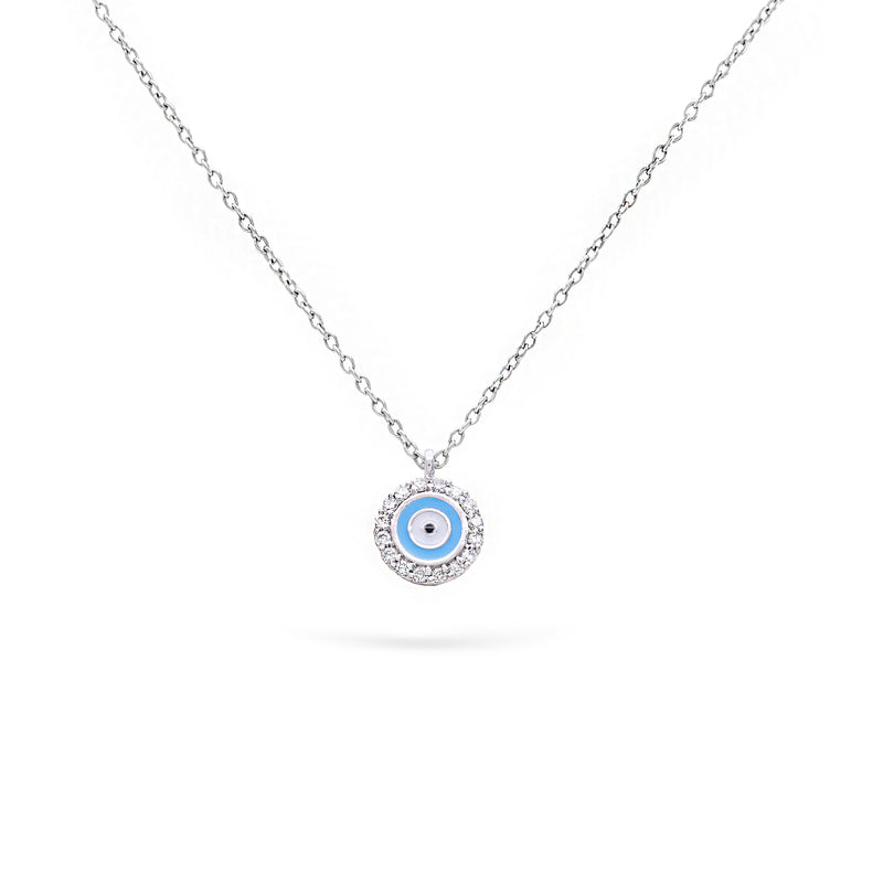 Evil Eye | Diamond Pendant | 0.12 Cts. | 14K Gold Gilda by Gradiva Inc.