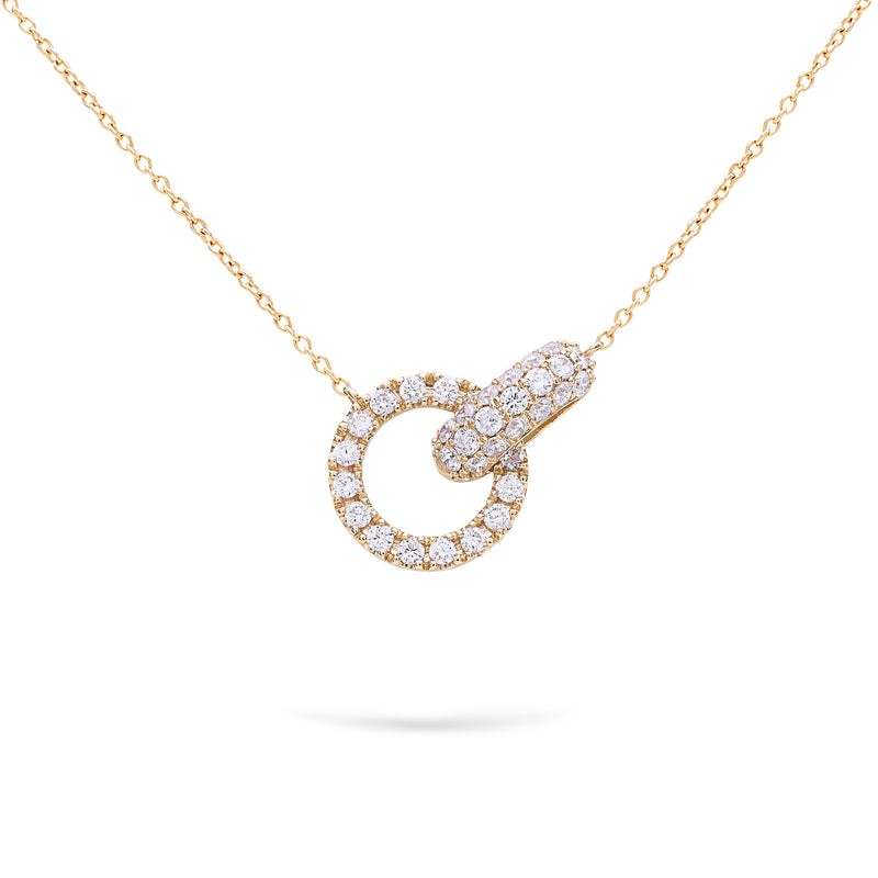 L'Amour | Diamond Pendant | 0.89 Cts. | 14K Gold Gilda by Gradiva Inc.