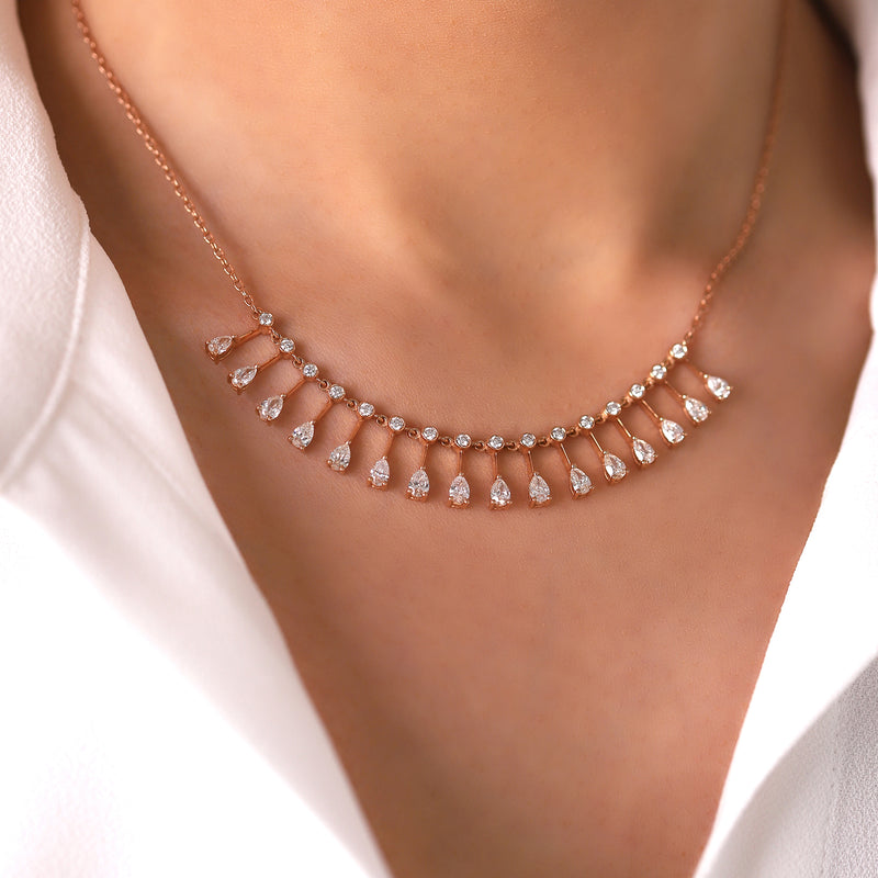 Gilda Exquisites | Diamond Necklace | 2.51 Cts. | 14K Gold Gilda by Gradiva Inc.