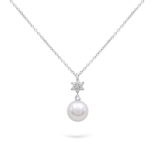 Gilda Pearls | Diamond Pendant | 0.09 Cts. | 14K Gold Gilda by Gradiva Inc.