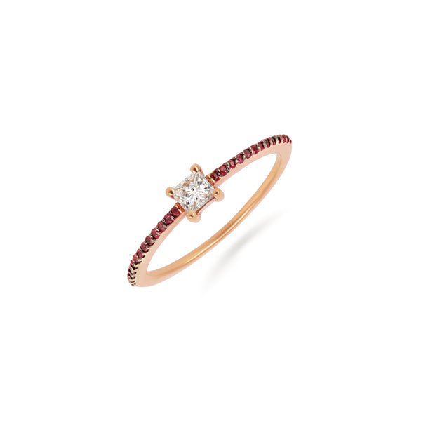 Minnies | Diamond Ring | 0.25 Cts. | 18K Gold Gilda by Gradiva Inc.