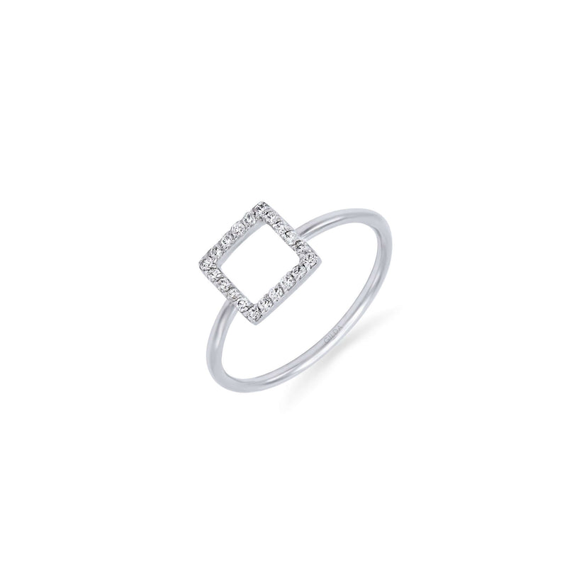 Minnies | Diamond Ring | 0.12 Cts. | 18K Gold Gilda by Gradiva Inc.