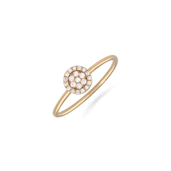Minnies | Diamond Ring | 0.11 Cts. | 14K Gold Gilda by Gradiva Inc.