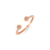 Minnies | Diamond Ring | 0.08 Cts. | 14K Gold Gilda by Gradiva Inc.