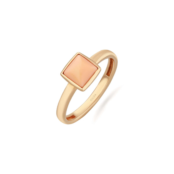 Sacral | Gold Ring | 14K Gold Gilda by Gradiva Inc.