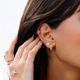 Nova | Diamond Earrings | 0.28 Cts. | 14K Gold Gilda by Gradiva Inc.