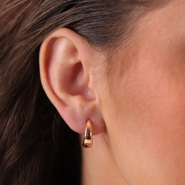 Goldens Hoops | Gold Earrings | 14K Gold Gilda by Gradiva Inc.