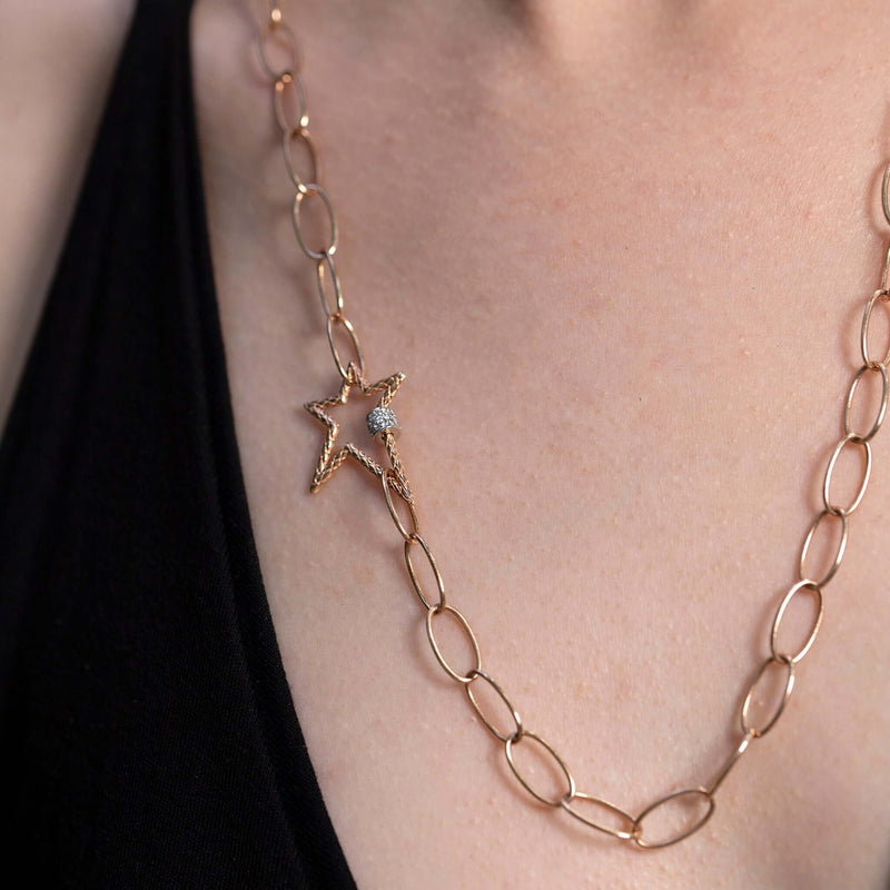 Chains | Diamond Necklace | 0.17 Cts. | 14K Gold Gilda by Gradiva Inc.