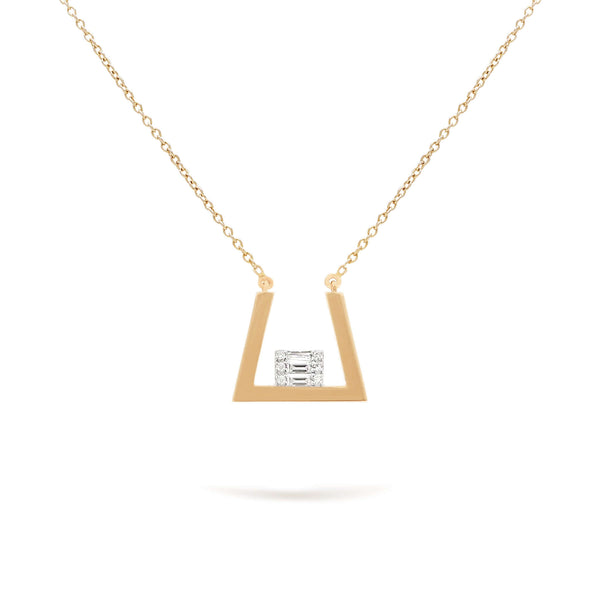 Humbles | Diamond Pendant | 0.09 Cts. | 14K Gold Gilda by Gradiva Inc.
