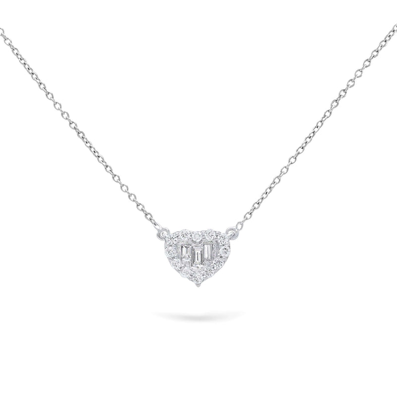 Hearts | Diamond Pendant | 0.38 Cts. | 14K Gold Gilda by Gradiva Inc.