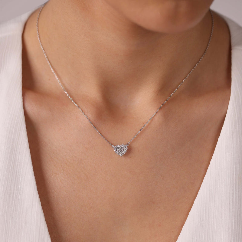 Hearts | Diamond Pendant | 0.38 Cts. | 14K Gold Gilda by Gradiva Inc.