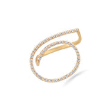 Symphony | Diamond Ring | 0.33 Cts. | 18K Gold Gilda by Gradiva Inc.