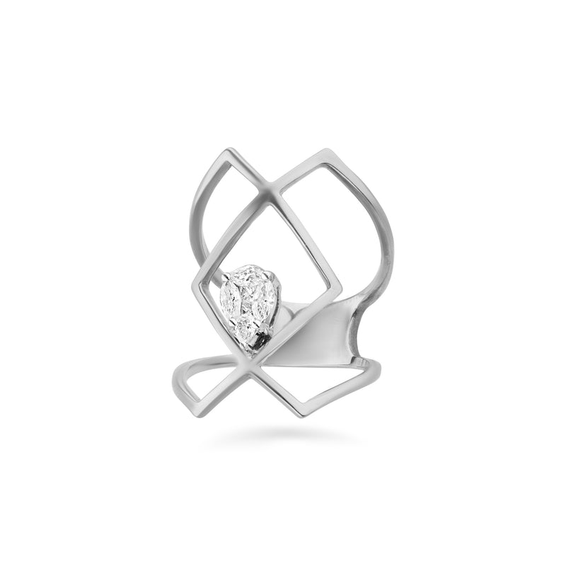 Cavallier | Diamond Ring | 0.29 Cts. | 18K Gold Gilda by Gradiva Inc.