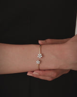 Gilda Cuffs | Diamond Cuff Bracelet | 0.41 Cts. | 18K Gold