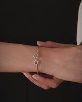 Gilda Cuffs | Diamond Cuff Bracelet | 0.14 Cts. | 18K Gold