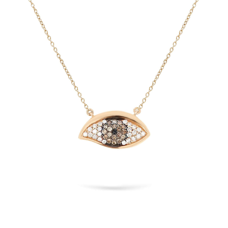 Motif Evil Eye | Diamond Pendant | 0.27 Cts. | 14K Gold Gilda by Gradiva Inc.